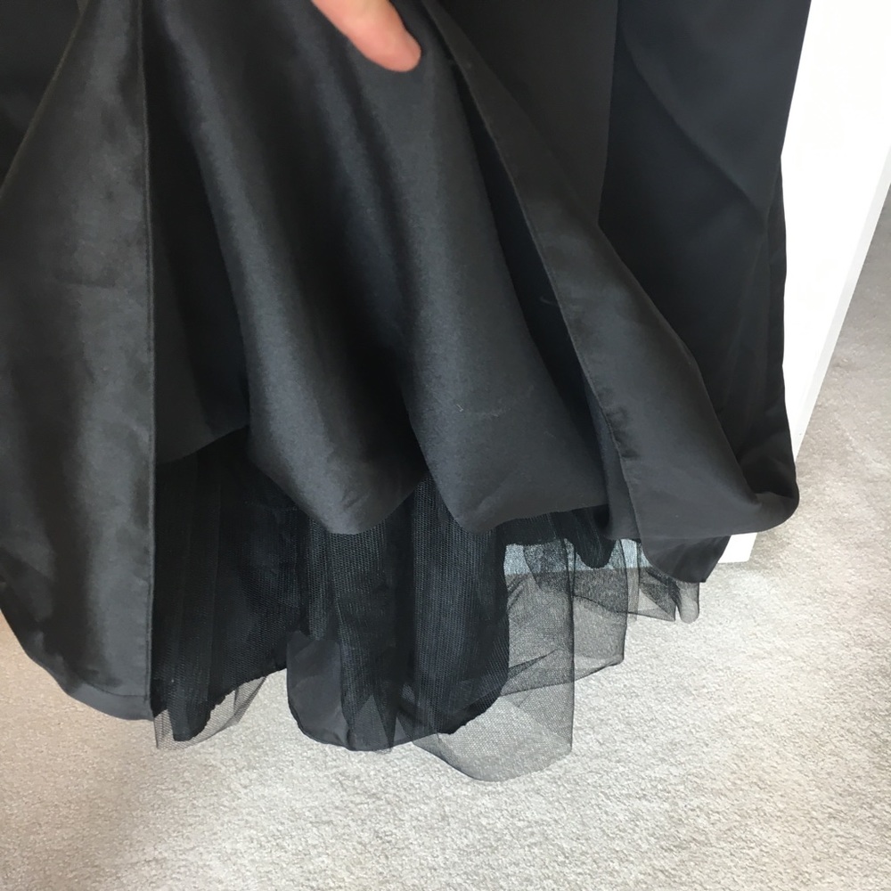 ⬇️ $100 Davids Bridal Strapless dress size 6 - Picture 7 of 8
